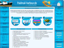 Tablet Screenshot of paidmail-harbour.de